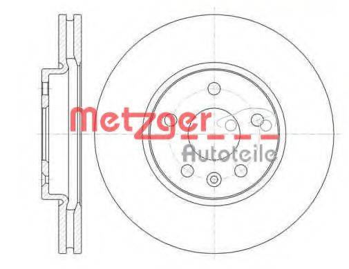 METZGER 6131310 гальмівний диск