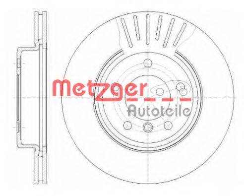 METZGER 658910 гальмівний диск