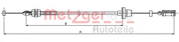 FIAT 7749741 Тросик газу