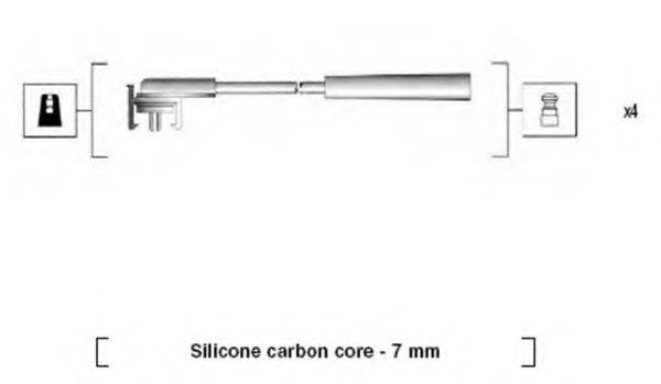 MAGNETI MARELLI 941325060899 Комплект дротів запалювання